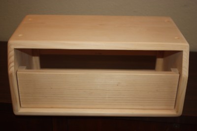 Rawcabs Boogie pine  mark III head cabinet with reverb tank cutout