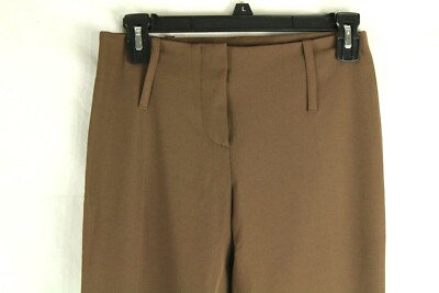 E.Loco Women's Brown Dress Pants Made In France Retail $129