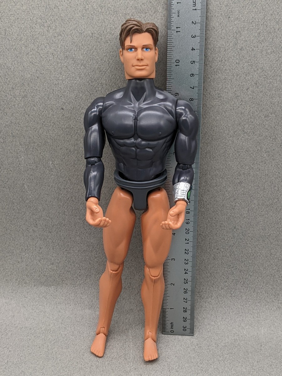 Mattel 1998 GI Joe MAX STEEL Male Action Figure Doll Articulated