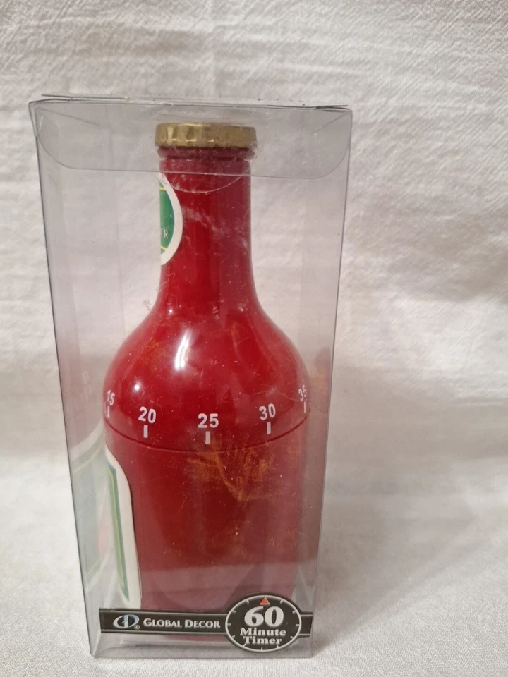 Mechanical Kitchen Timer Tomato Ketchup Design 60 Mins Duration Novelty Timer  - Image 4 of 4