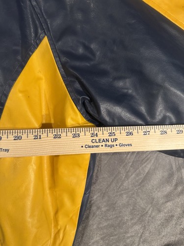 VTG NAVY Midshipman Jacket Men's XLBlue Gold Steve & Barry's - Picture 8 of 9