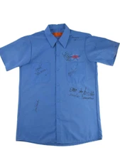 ABA Signed 36 Vintage 1990 Old School BMX Legends PRO Autographed Crew Shirt RAD