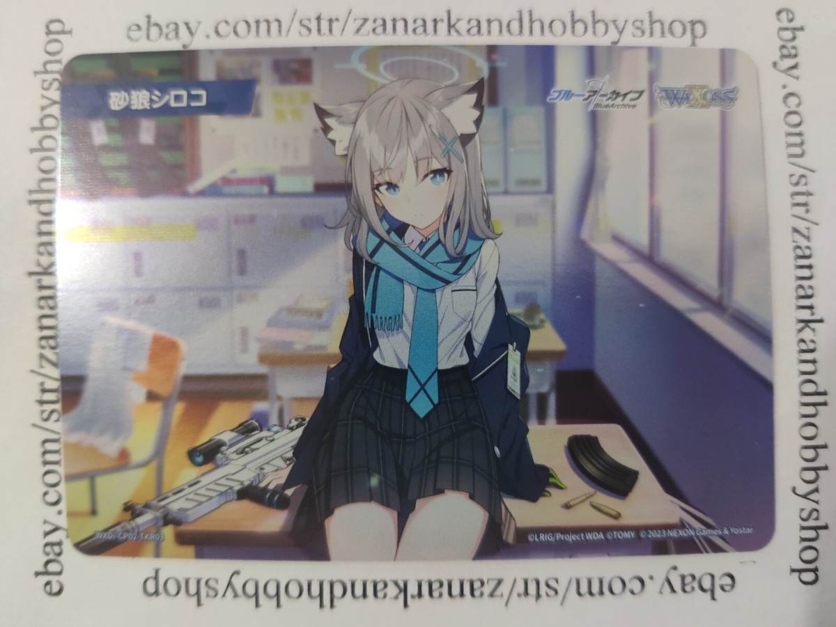 WIXOSS Blue Archive DIVA Sand Wolf Shiroko WXDi-CP02-TKR03 TK