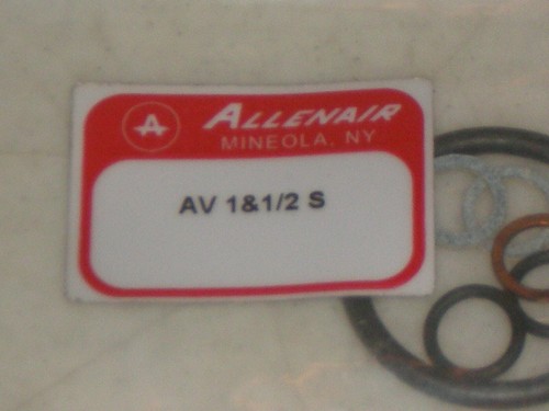 Neu! Allenair AV 1&1/2 S Universal Verpackungsdichtung & "O" Ring Kit kostenloser Versand! - Bild 2 von 2