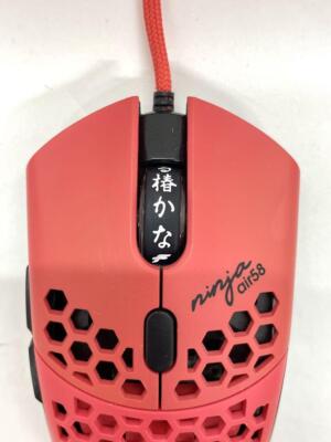 美品！ Finalmouse x Ninja Air58 - Red Amazon.com: Finalmouse x Ninja Air58 - Cherry Blossom Red Weighs