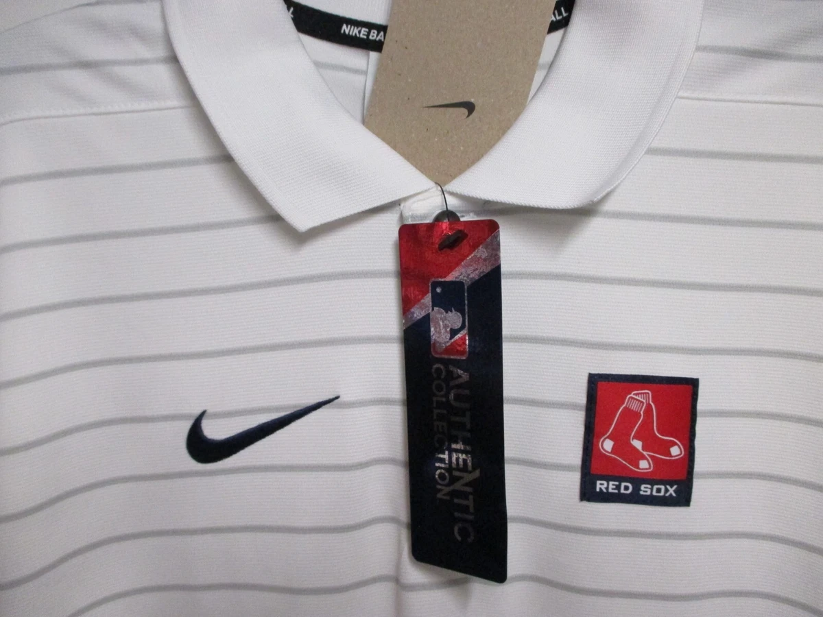 NIKE BOSTON RED SOX AUTHENTIC COLLECTION MENS POLO SHIRT (SM) NWT