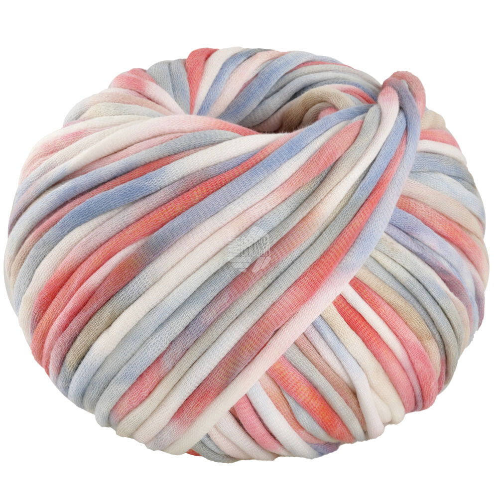 Lana Grossa Gelato, Fb. 10, Creme/Hell-/Graubeige/Graublau/Fliederlila/Rosa/Pink