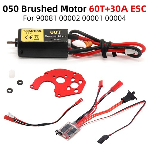 030 050 Brushed Motor Esc 88T 66T 50T For 1/24 RC Car Crawler Axial Scx24 - Picture 21 of 21