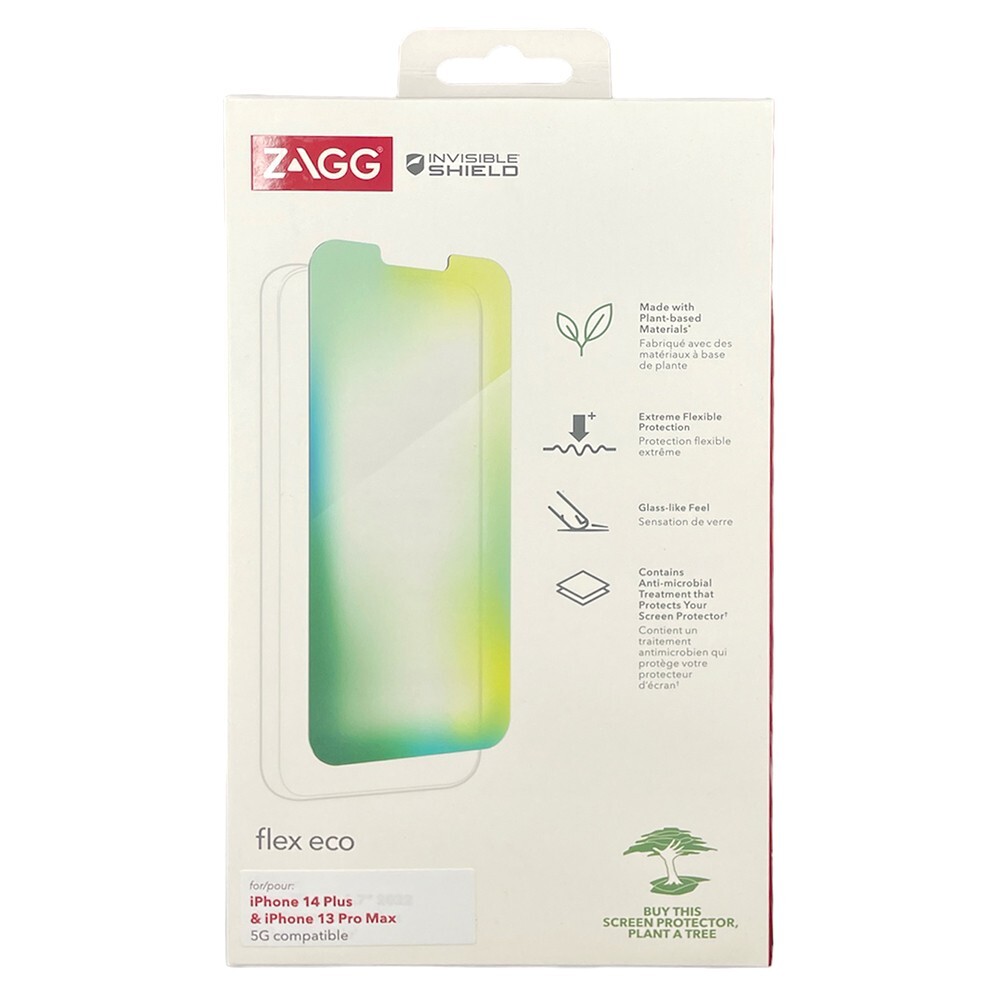 ZAGG invisibleShield Flex Eco iPhone 14 Plus iPhone 13 Pro Max  