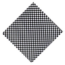 Bandana Checkered Flag Scarf Headwrap 100 cotton