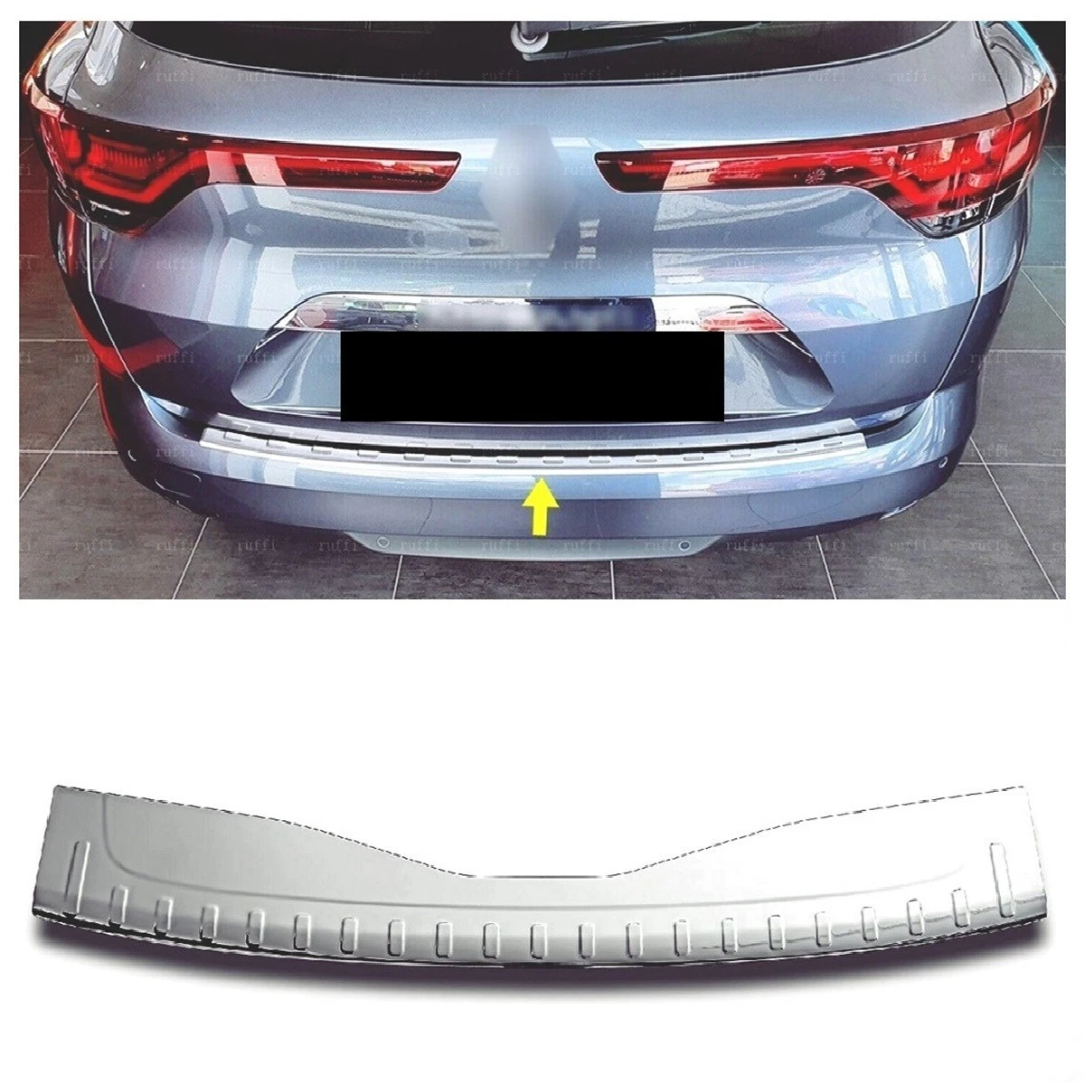 Protezione Vernice Auto Pellicola Protezione Paraurti Ford Mondeo Turnier 5 2014-2024 | Protezione Vernice E Graffi | Nero Carbonio Protezione Paraurti Auto - Foto 9