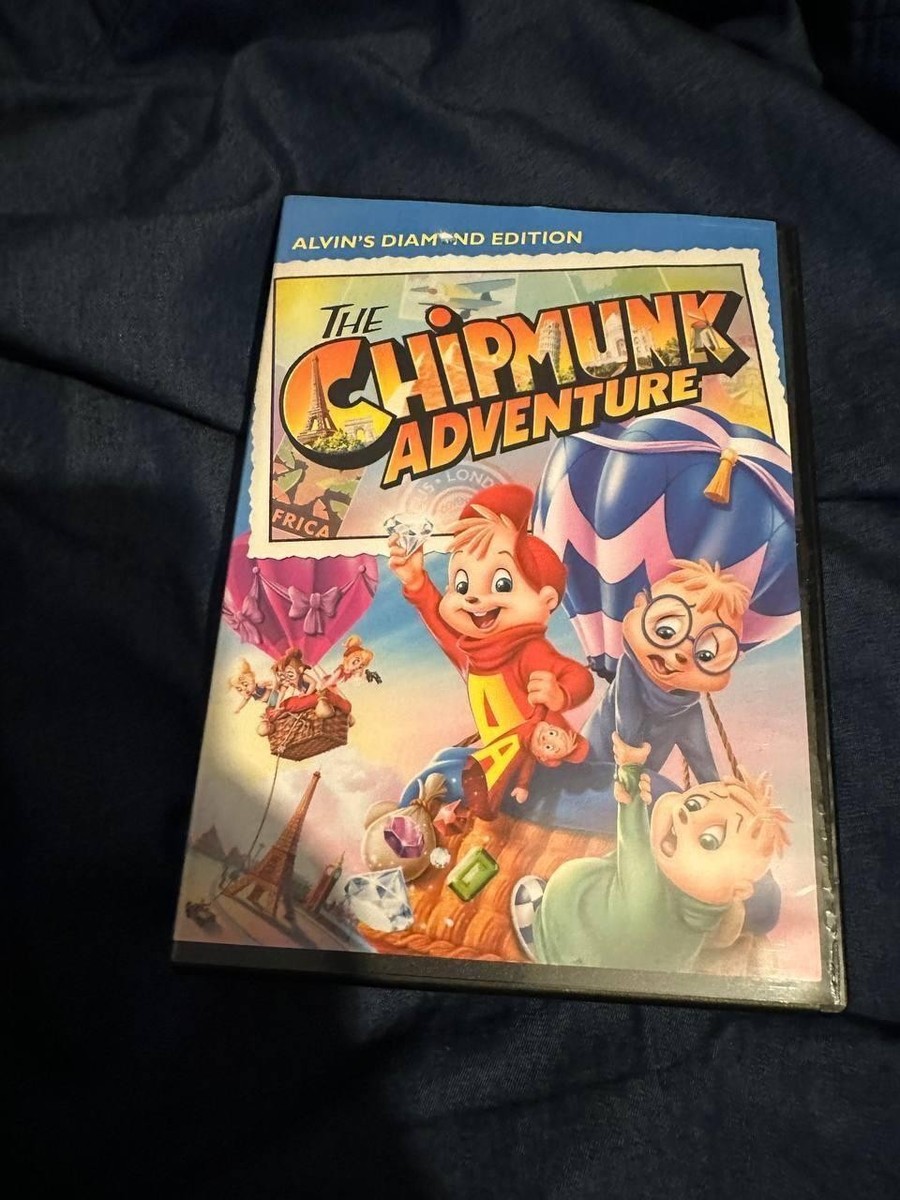 THE CHIPMUNK ADVENTURE - Alvin's Diamond Edition DVD 1987 +Special