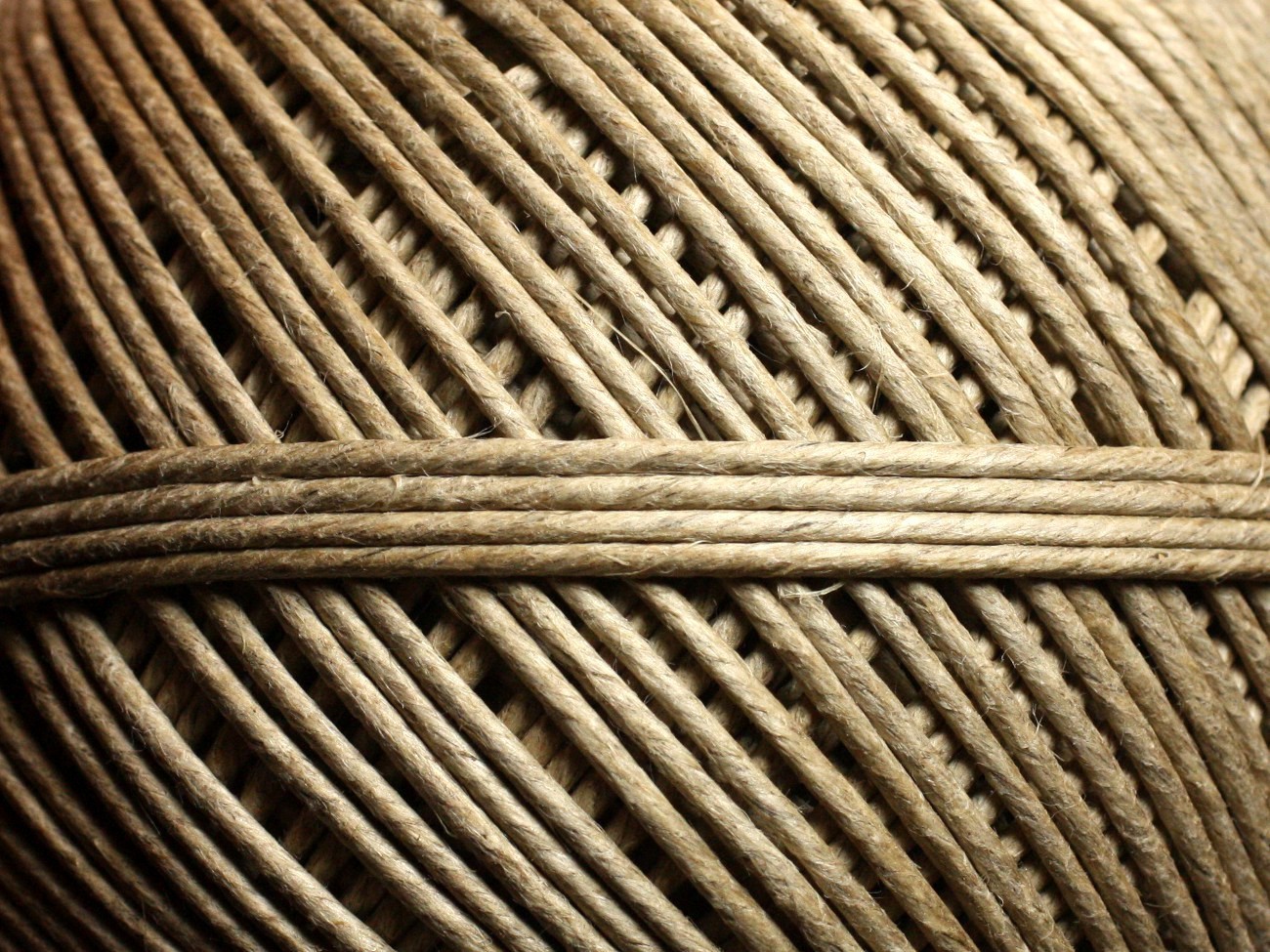Ficelle de lin beige naturel 1.5mm de qualité supérieure 115m