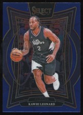 2024-25 Panini Select Blue Kawhi Leonard Concourse Los Angeles Clippers #61