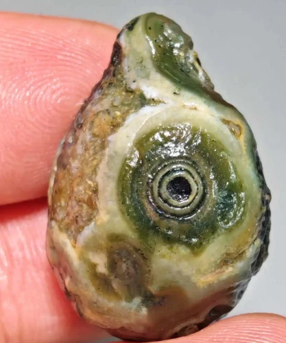 100% Natural Mongolia Gobi Agate Eyes Agate/stone Collection Specimen