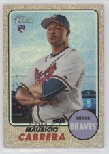 2017 Topps Heritage High Number Chrome Refractor 28/568 Mauricio Cabrera o4r