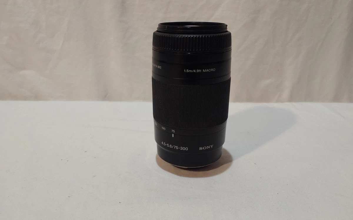 Sony 75-300mm f/4.5-5.6 Camera Lenses for sale - eBay