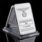 Eagle Iron Cross - 1oz German Silver Bar - Alloy