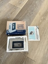 Vintage REALISTIC Minisette-15 Compact Cassette Tape Recorder Player   Works 