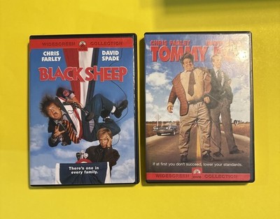 BLACK SHEEP + TOMMY BOY (2 DVD LOT) CHRIS FARLEY DAVID SPADE - VG FREE SHIPPNG