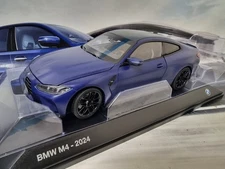 NEW MINICHAMPS BMW MINIATURE M4 G82 COUPE LCI FROZEN BLUE 1:18 80435B6CBE1