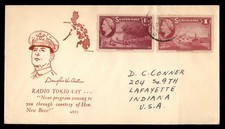 Mayfairstamps Suriname Map Gen Douglas MacArthur Quote Cover aaz_37997