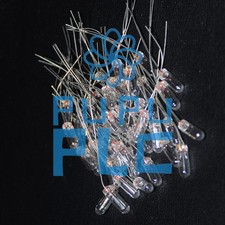 20pcs miniature lamp 3mm 12v indicator bulb bombilla incandescent filament NEW 