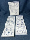 GI Joe Instructions Lot ARAH S.N.A.K.E.  & PAC/RAT Flamethrower & Jet Pack Jump