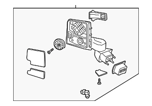 Genuine GM Mirror 86582415