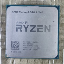 AMD Ryzen 3 PRO 2200G : AM4 4C/4HT 3.5Ghz 3.7Ghz/Turbo 4MB/L3 65W/TDP