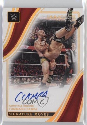 2023 Panini Immaculate WWE Signature Moves 1/99 Tommaso Ciampa #IS-TCH Auto 0yx7