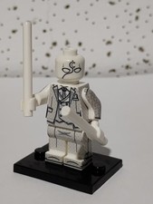 Custom Lego White MR. Knight Marvel Seeie 2 Minifigure