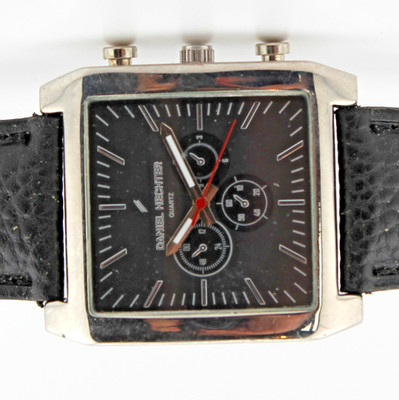 Große Uhr DANIEL HECHTER Herren Armbanduhr Men's Wristwatch Quartz Atlas for Men