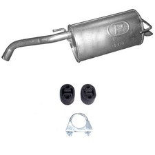 Endtopf Auspuff + Montagesatz fur Nissan Micra III K12 , Note E11, NE11 1.5 dCi