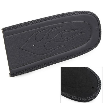 BLK Flame Rear Fender Bib Solo Seat for Harley Dyna Fat Bob FXDF Switchback FLD
