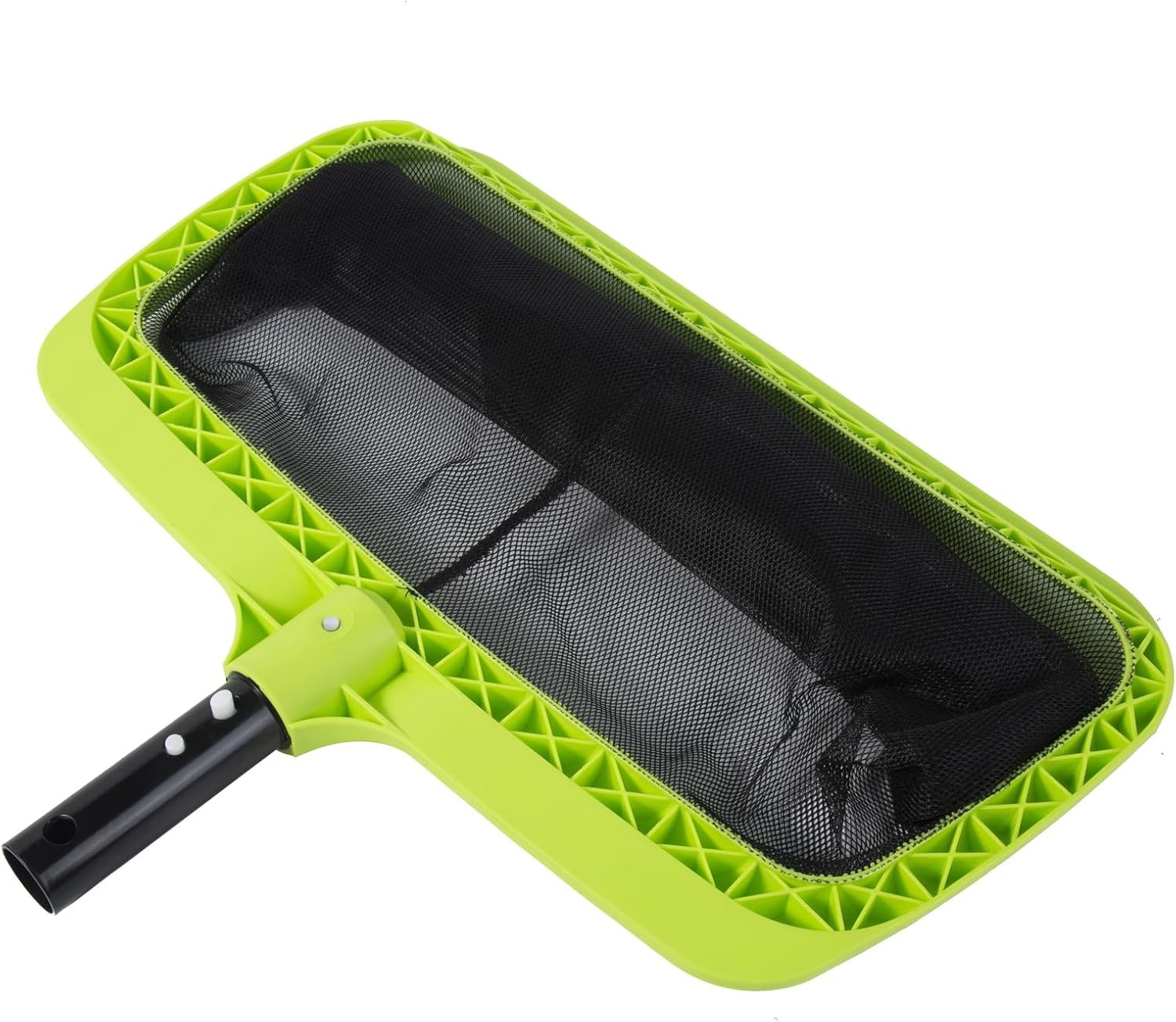 Swimming Pool Leaf Skimmer Net with Reinforced Deep Rake Frame for Easy Cleaning