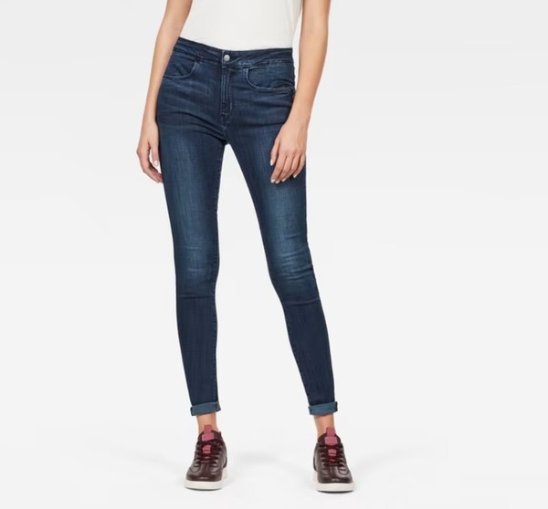 G-Star Damen Jeans Citi-You High Superskinny Wmn Worn In Nile Blau, W31 L34-image