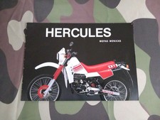 Prospekt Hercules Prima ZX 1 KX 5 K 180 Military Bundeswehr BW Krad Motorrad