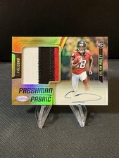 2018 Certified - Freshman Fabric Signatures Calvin Ridley #211 Mirror Gold /25
