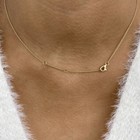 1ct Radiant Pendant Necklace Yellow Gold 14K Labcreated Diamond F/VS — photo 9