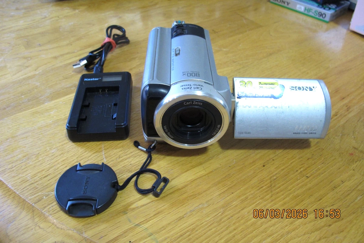 Sony Handycam Hard Disk Drive (HDD) 800x Digital Zoom Camcorders