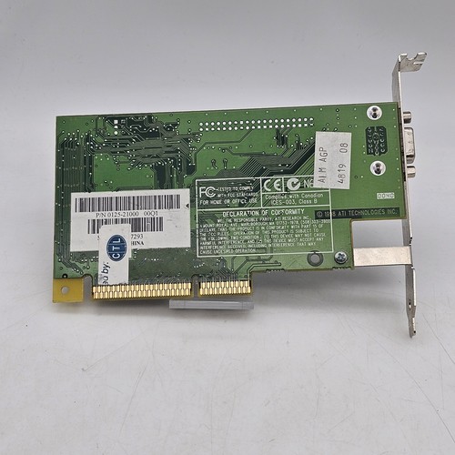 ATI RAGE PRO TURBO 109-49800-11  (0125-21000) 8MB AGP VGA CARD Vintage Retro  - Picture 5 of 6