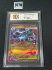 Pokemon Card m2 013/080 Mega-Charizard X ex RR Inferno  Grade 10