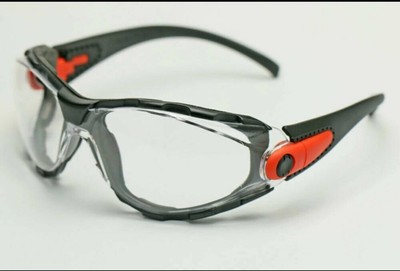 Elvex Delta Plus Go Specs Safety Glasses/Goggles Clear Anti-Fog Lens Z87.1