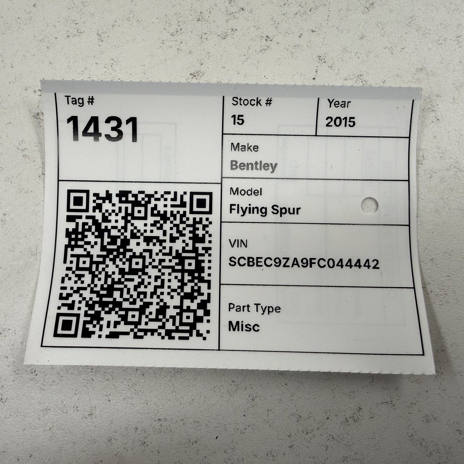 Bentley Flying Spur 2014-2018 Rear Seat control module