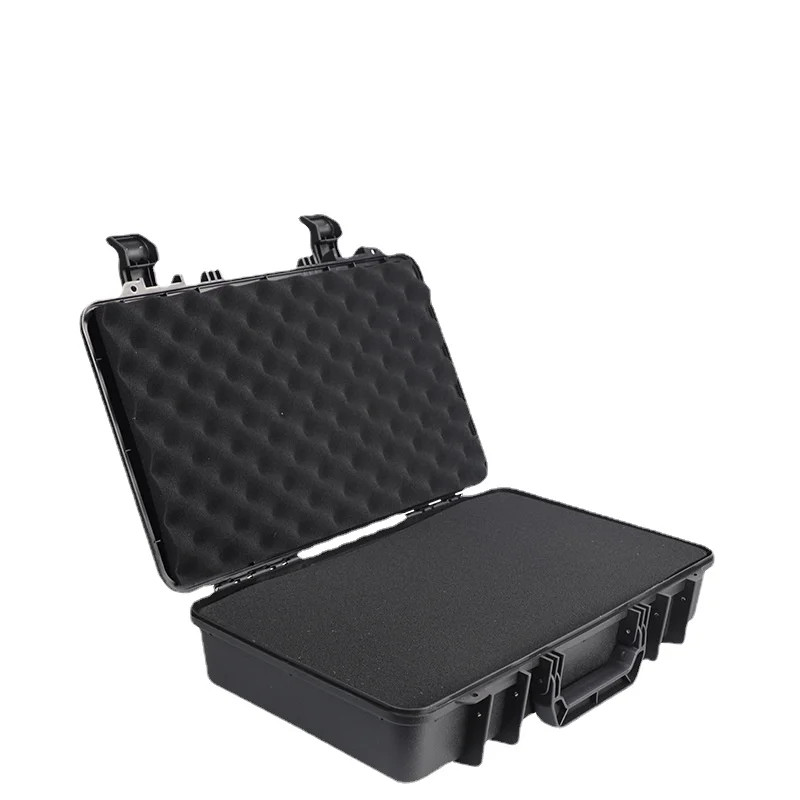 Portable Rectangular Tool Box Protective Plastic Storage Case Outdoor Equipment