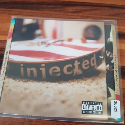 INJECTED burn it black NM/EX (CD Album, Heavy, Island) - Bild 1 von 3