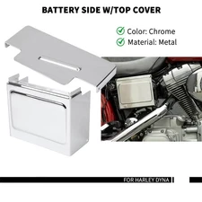 Battery Box Side Cover Top Lid For Harley Dyna Super Glide FXD 1997-2005 FXDWG