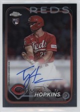 2024 Topps Chrome Rookie Auto TJ Hopkins #RA-TH Auto 9x7