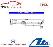 BREMSSCHLAUCH BREMSLEITUNG PAAR ATE 245111-04503 2PCS P FÜR DACIA DUSTER